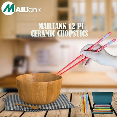 Picture of Mailtank 12pc Chopstic Set Blue 