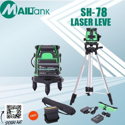 Picture of Levelling Laser (SH-78) 3 Line Red Beam Laser With Stand Red 