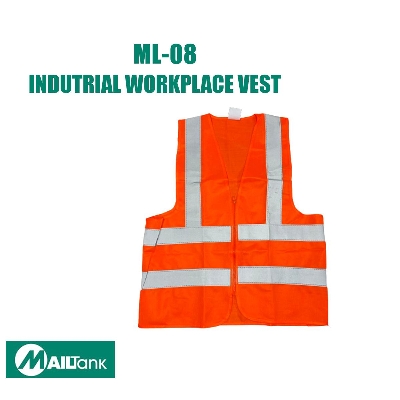 Picture of Orrange Color Industrial Work Place Vest 2 Orange 