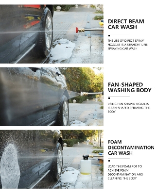 Picture of Wireless atomizer High-pressure spray gun, pressure 32bar, battery water gun, car wash  