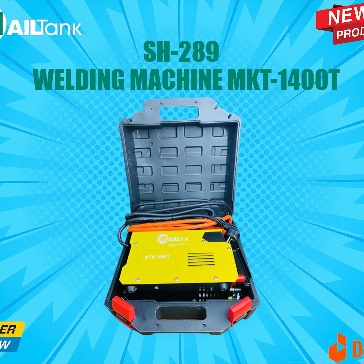 Picture of Smart Welding Machine MKT-1400T Yellow 
