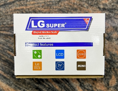 Picture of LG Super Digital Kitchen Scale LG-K5 Blue 