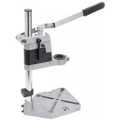 Picture of Electric Drill Stand With Base Frame Silver 