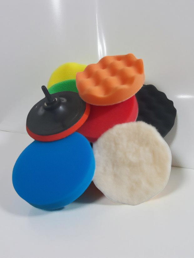 Picture of 5 Inch 7 pcs Polishing Foam Set With Buffing Pad Suitable for car Polisher  