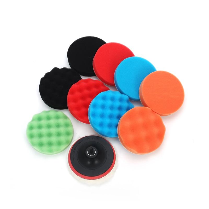 Picture of 5 Inch 12 pcs Polishing Foam Set With Buffing Pad Suitable for car Polisher  