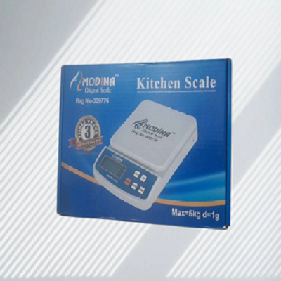 Picture of Madina Digital Kitchen Scale-5kg/1g White 