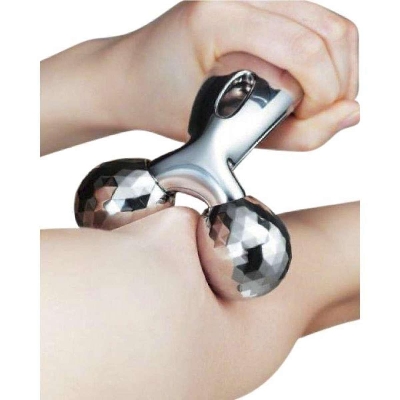 Picture of Y Shaped 3D Massage Roller - Silver