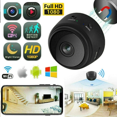 Picture of A9 Mini Wifi Camera | Wifi Camera | Mini Security Camera | Mini Camera||A9 Mini Camera - Black