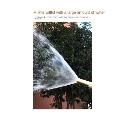 Picture of High Pressure Water Gun,Household Pure Copper,Direct Spray Gun,Flower Watering Tool Adjustable Pressure Washer water nozzle spray - Gold