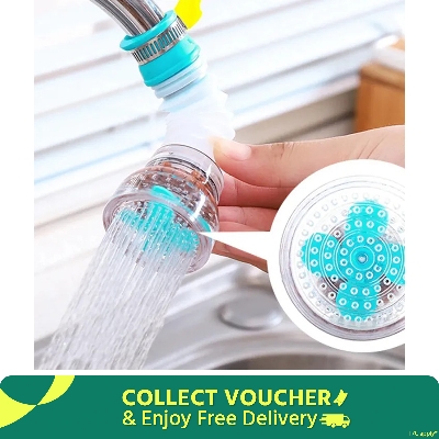 Picture of 360 Rotation Kitchen Sink Faucet Extender Spouts Sprayers Shower Tap Water Purifier Nozzle Purifier Bubbler Water Saving Filter-The asia express - Multicolor