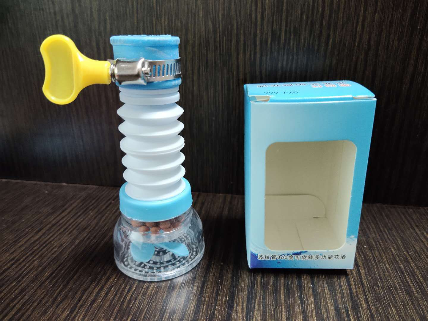Picture of 360 Rotation Kitchen Sink Faucet Extender Spouts Sprayers Shower Tap Water Purifier Nozzle Purifier Bubbler Water Saving Filter-The asia express - Multicolor