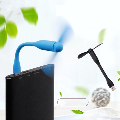 Picture of USB Fan Flexible Portable Mini Fan for Power Bank and Laptop Smartphone Handheld Cooling Fan Ideas Gadget - Multicolor