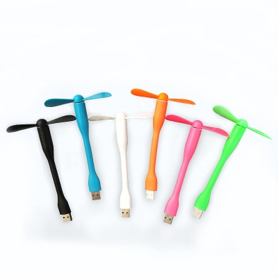 Picture of USB Fan Flexible Portable Mini Fan for Power Bank and Laptop Smartphone Handheld Cooling Fan Ideas Gadget - Multicolor