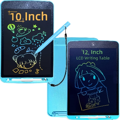Picture of 12 Inch LCD Writing Tablet Drawing Board Kids Graffiti Sketchpad Toys Handwriting Blackboard Magic Drawing Boards Toy Gift-The Asia Express - Black