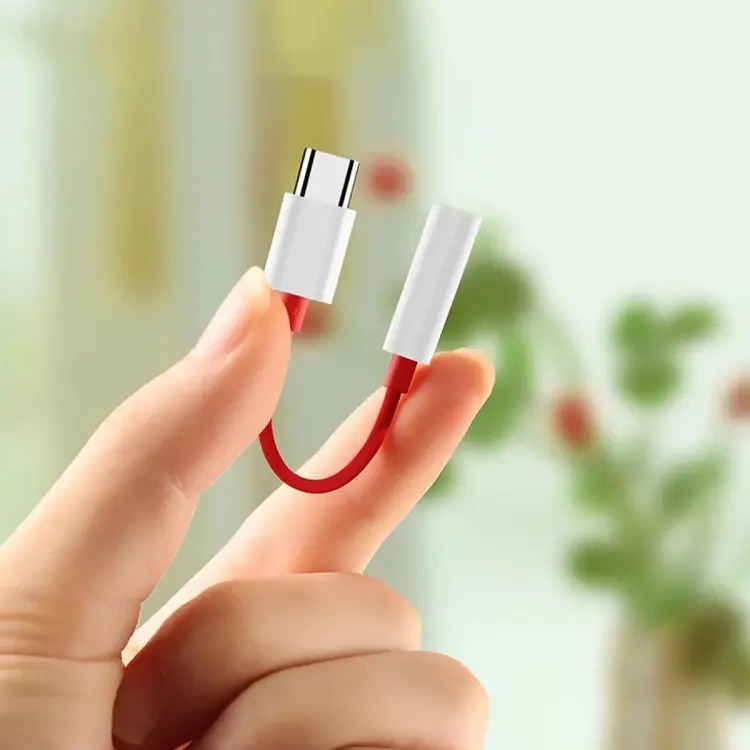 Picture of Oneplus Usb Type C To 3 5 mm Headphone Jack Adapter Audio Aux Cable Phone Accessories - White