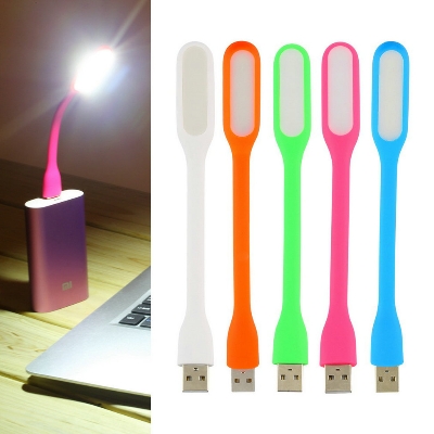 Picture of Mini Portable 5V 1.2W Super Bright Book Light Cheap Flexible Lamp For Laptop Bank For Power PC Computer Laptop Night Lighting-The Asia Express - Multicolor