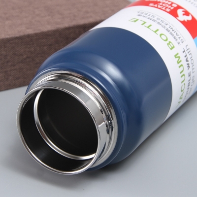 Picture of Stainless Steel Sport Water Bottle 800ml Large Capacity Double Wall Vacuum Insulated Tumbler Portable Thermos Bottle-Asia Express - Multicolor