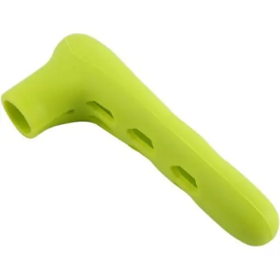 Picture of Door Handle Covers,Silicone Door Handle Glove Covers Door Knob Covers Anti-Slip Safety Door Lever Protectors with Anti-Collision Adhesive Strip for Flat Square Door Levers - Green