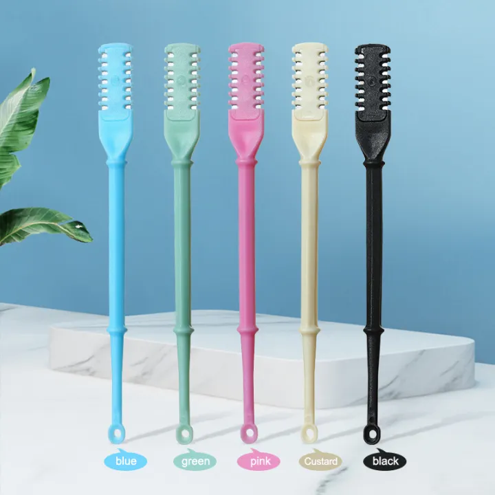 Picture of 360 Degree Rotating Double Head Nose Hair Trimmer Earpick Nose Hair Removal Trimming Portable Nose Ear Hair Trimmer Tool-The Asia Express - White