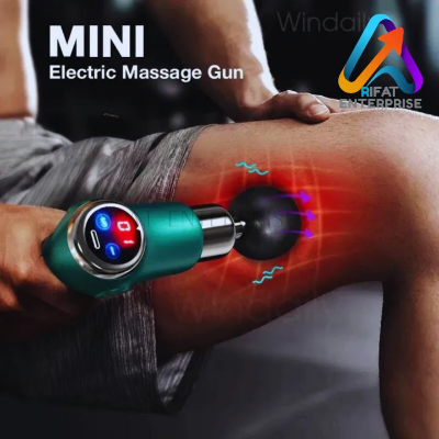 Picture of Body massage gun,Electric Vibration Body muscle massager Fascial Gun & Recovery device,fascia,body massage machine,Facial Body Massage Gun-The Asia Express - Multicolor