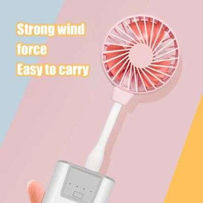 Picture of Mini Fan USB In-line Plug Silent Home Office Desk Laptop Strong Wind Cooling Fans Adjustable Summer Outdoor Portable Cooler Fan-The Asia Express - Multicolor