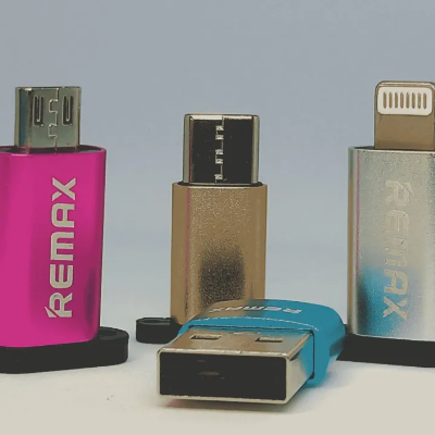 Picture of Converter Adapter Headphone Headset Transfering Charging Extension Device Mobile Phone Adapter Converters (USB 3.0 to Type C_Iphon to Type-C_Type-B to Type C_Type C to Type-B Port)-The Asia Express - Multicolor