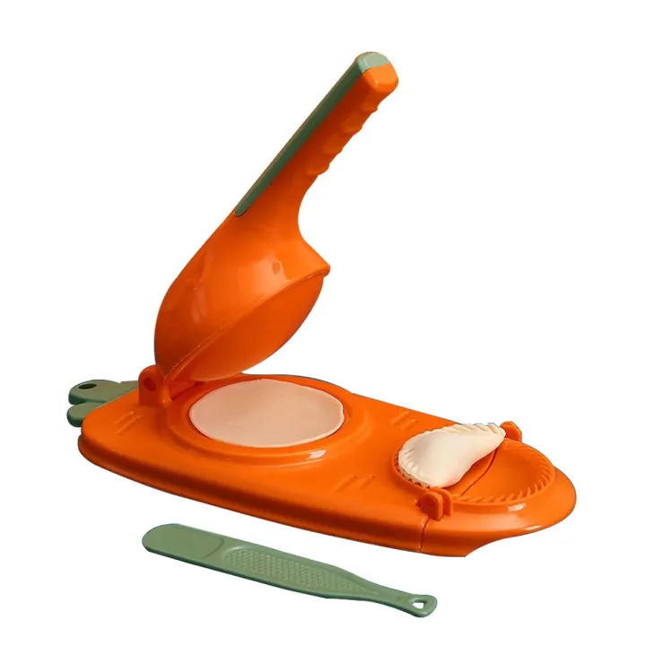 Picture of 2 in 1 magic cake maker -2 in1 dumpling maker diy kit wrapper presser manual Labor-machine kitchen gadgets mini size-The Asia Express - Multicolor