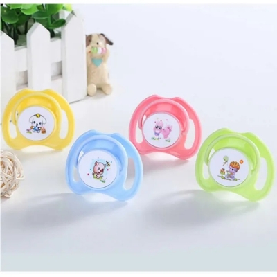 Picture of Baby Silicon Pacifier Butterfly Shape Hygenic Cap With Silicone Pacifier Animal Pattern- The Asia Express - Multicolor