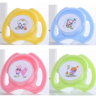 Picture of Baby Silicon Pacifier Butterfly Shape Hygenic Cap With Silicone Pacifier Animal Pattern- The Asia Express - Multicolor