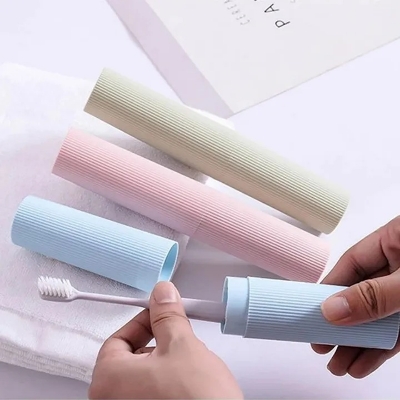 Picture of Travel Portable Toothbrush Cup Bathroom Toothpaste Holder Storage Case Organizer Toiletries Storage Cup Creative Economic Box-The Asia Express - Multicolor