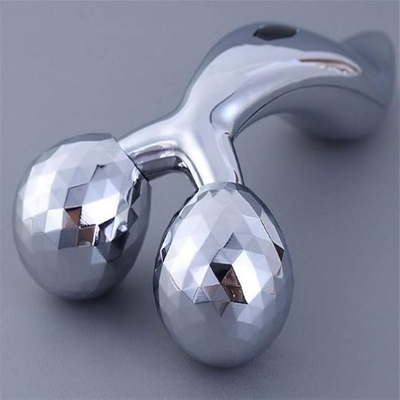 Picture of Y Shaped 3D Body Massage Roller-The Asia Express - Silver