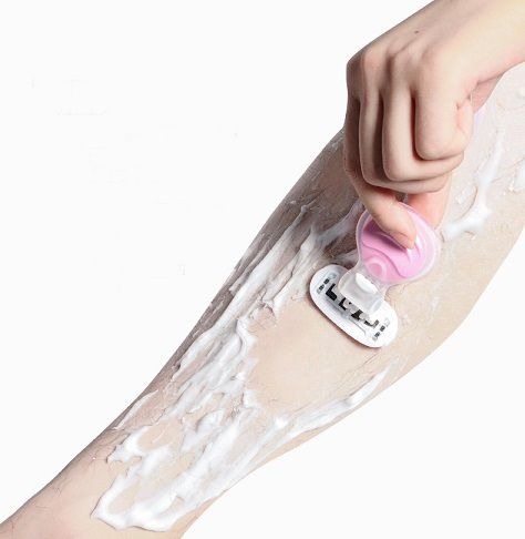 Picture of GlowSkin Women’s Triple-Blade Shaving Razor with Protective Travel Case & Extra Replacement Blade – Smooth, Safe & Painless Hair Removal Razor for Face, Arms & Body - The Asia Express - Multicolor