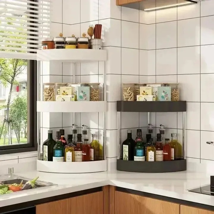 Picture of 4 layer Bathroom Storage Cart With Wheels Kitchen Living Room Storage Rack High Load-Bearing Capacity Home Accessories- The Asia Express - Multicolor