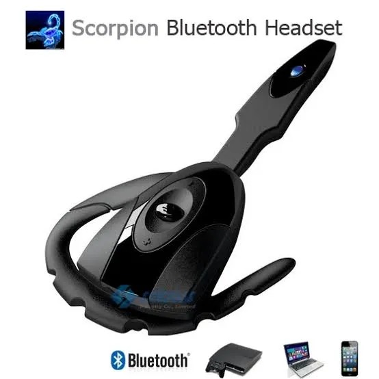 Picture of Wireless Ear Hook Headset (SL: 349) – Hands-Free Bluetooth Earphone for Comfortable, Secure Fit and Ultimate Freedom – Enjoy Calls, Music, and Voice Commands Anywhere- The Asia Express - Black