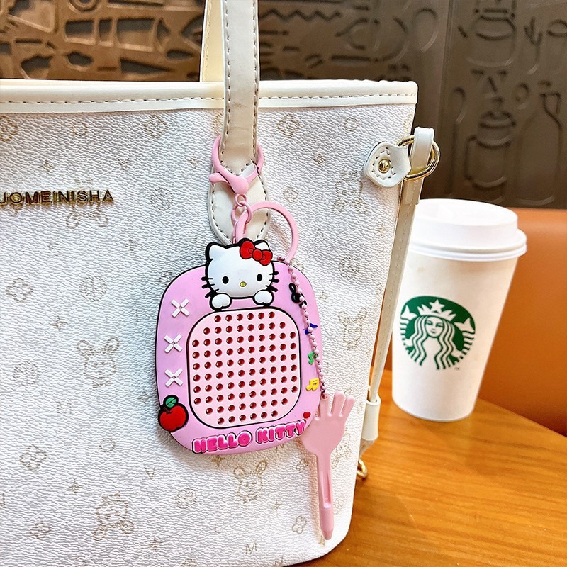 Picture of Creative New Stress-Relief Magnetic Steel Ball Drawing Board Keychain, Cute Schoolbag Pendant & Car Key Ring, Perfect Gift & Japanese Style Montessori Mini Funny Keychain, Educational Toy & DIY Doodle Board Keyring- The Asia Express - Multicolor