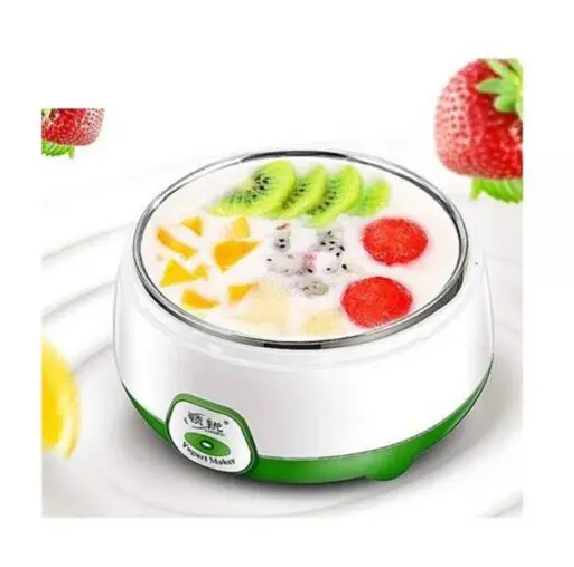 Picture of 15W (ABS + PP) Material Automatic Yogurt (Doi) Maker with 8-15 Hours Preparation Time - 1L Doi maker - Multicolor