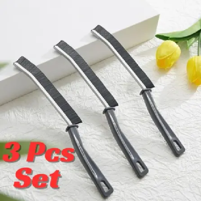 Picture of Cleaning Brush Durable Grout Cleaner Brush Household Tile Joints Grout Cleaning Brush for Shower Floor Lines Cleaning Tools-Brushes, Sponges & Wipers - Black