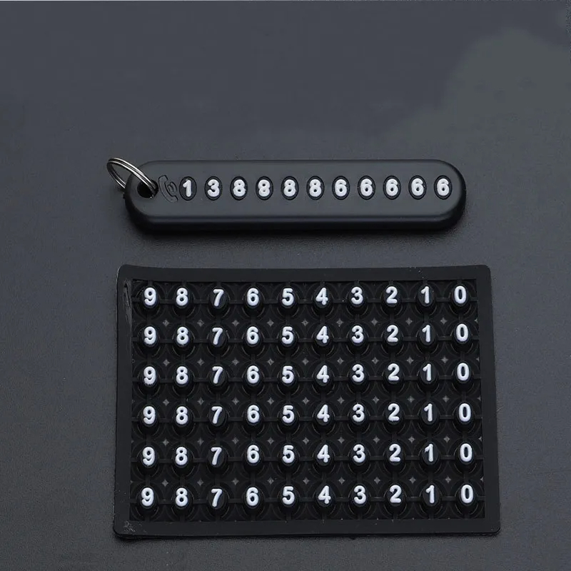 Picture of Special Telephone Number Anti-Lost Phone Number Key Ring Keychain for Car and Motorbike 1PCS PU Leather Braided Woven Rope Anti-Lost Keychain DIY Bag Pendant Key Chain Holder Key Car Trinket Keyring asia express - Multicolor