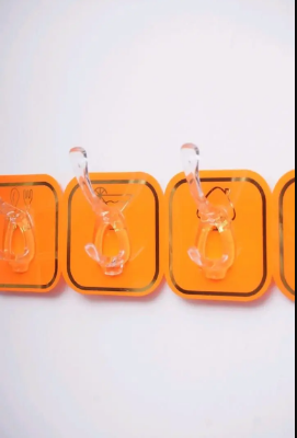 Picture of Wall Hook Easy Installation Strong Adhesive Towel Hook Key Organizer - Multicolor