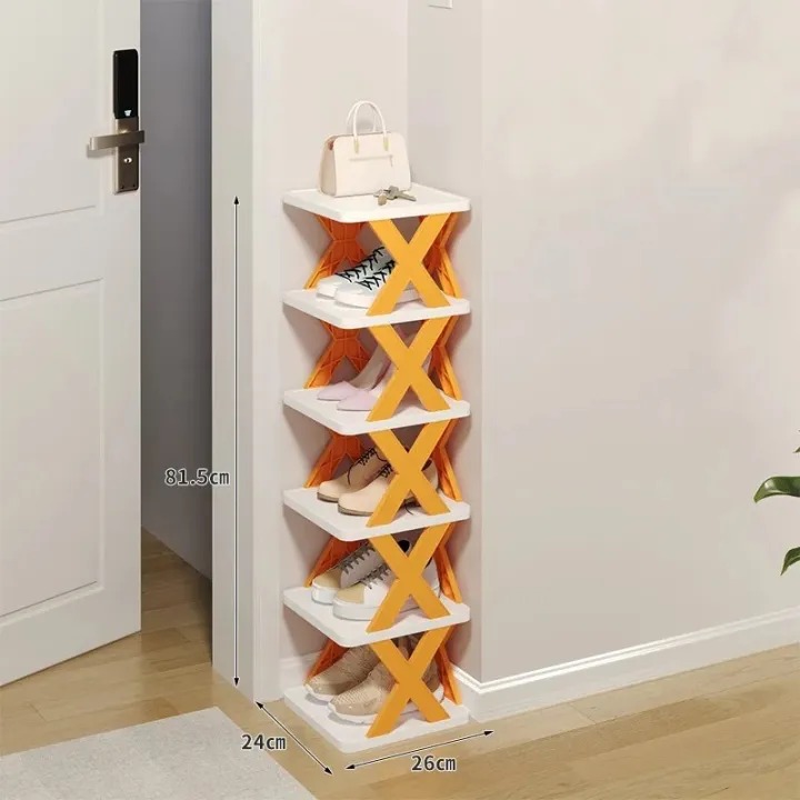 Picture of Storage Organizer Multi-function Space-saving Folding  Stacker Shelf Large Size 5-layer-The Asia Express