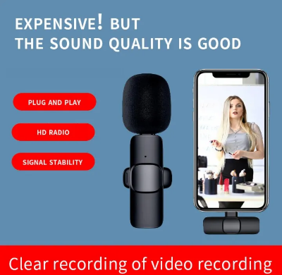 Picture of K9 Wireless Microphone (Type c)-The Asia Express - Black