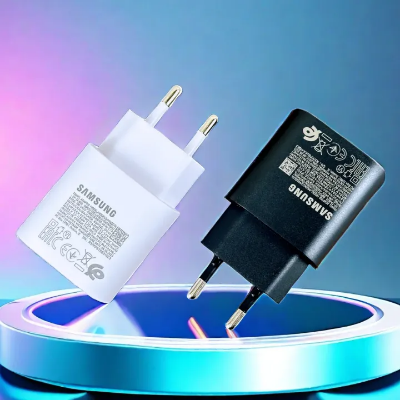 Picture of New Original Samsung Charger 25W Super Fast Charge EU Adapter For Galaxy Z Fold Flip 3 4 S23 S22 Ultra Note 21 20 Plus A70 A90 Phone - Multicolor