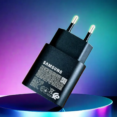 Picture of New Original Samsung Charger 25W Super Fast Charge EU Adapter For Galaxy Z Fold Flip 3 4 S23 S22 Ultra Note 21 20 Plus A70 A90 Phone - Multicolor