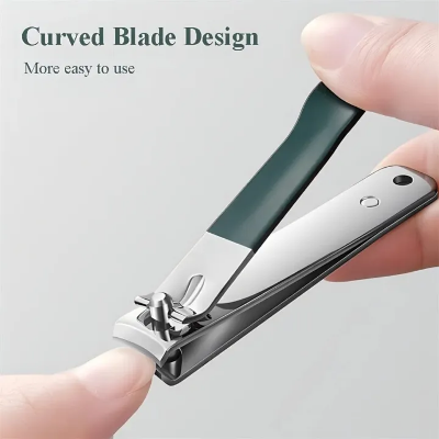 Picture of 4_piece nail manicure set stainless steel men and women professional nail clippers pedicure care tools_The Asia Express - Green