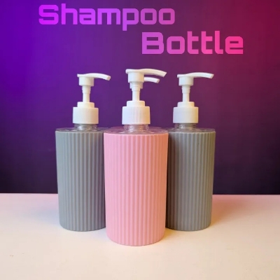 Picture of 1 Pis Plastic Hand Wash Liquid Jar With Bathroom Soap Dispenser Hand Wash Refile Bottle ( 320 ml). The Asia Express. - Multicolor