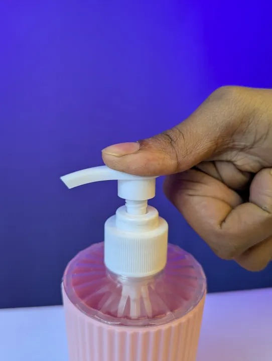 Picture of 1 Pis Plastic Hand Wash Liquid Jar With Bathroom Soap Dispenser Hand Wash Refile Bottle ( 320 ml). The Asia Express. - Multicolor