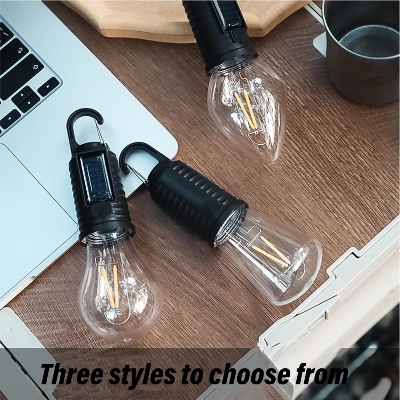 Picture of Solar rechargeable camping light, Hookup wire-free, New vintage tungsten, Three light modes, three styles- The Asia Express