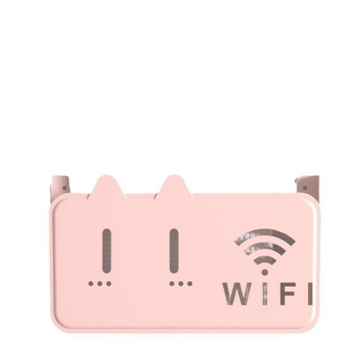 Picture of Wall Mounted WiFi Router Shelf Box – ABS Plastic Wireless Router Holder & Organizer – Hidden Cable Storage Bracket – Space Saver for Home & Office – Easy Install –  Wall Mounted Decorative Internet Box (1Pcs MultiColor)-The Asia Express - Multicolor