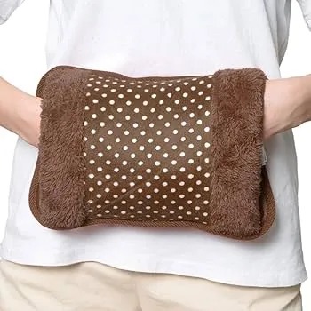 Picture of Rechargeable Electric Hot Water Bag Heat Therapy Pain Relief Pillow Warm Bag for Back, Neck, Shoulder & Body Pain Relief-Multicolour – The Asia Express - Multicolor