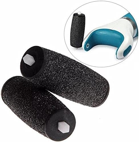 Picture of Rechargeable Pedicure Machine–Portable Foot & Heel Care Device for Removing Dead Skin, Cracked Heels & Hard Callus–Powerful Foot Grinder, Scrubber, Cleaner with 2 Replaceable Roller Heads and USB Charging for Smooth, Soft & Beautiful Feet-The Asia Express - Multicolor